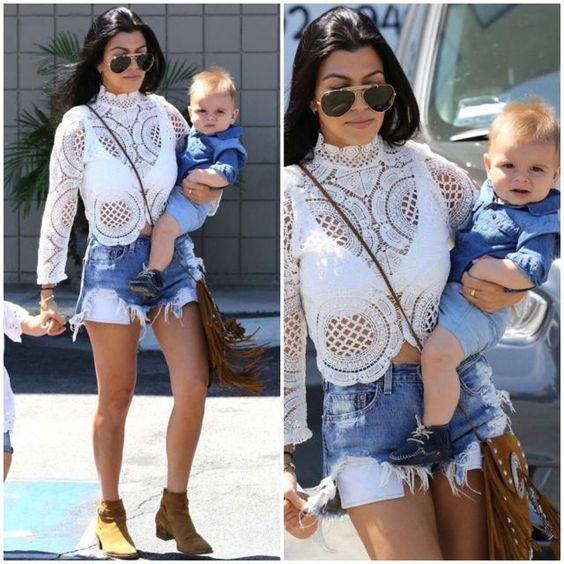 Sao dien crop top ren anh 2