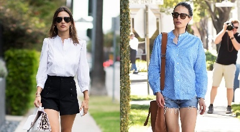 Sao ngoai goi y cach dien quan short cho do tuoi 30 hinh anh