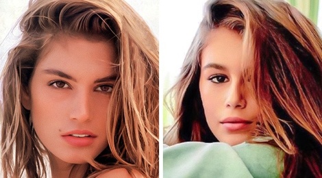 Nhan sac rang ngoi cua cac cap me con noi tieng hinh anh