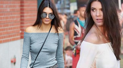 Kendall Jenner goi y cach mix loat ao tre vai hap dan hinh anh
