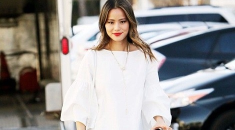 Hoc my nhan Hollywood cach dien xu huong tay chuong mua thu hinh anh