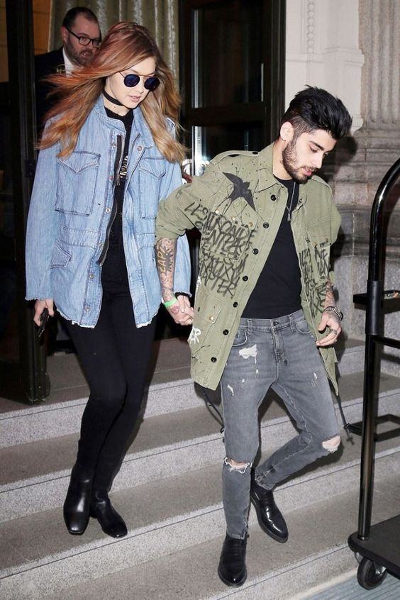 Gigi Hadid diện áo khoác denim sành điệu ảnh 10 Gigi Hadid dien ao khoac denim sanh dieu anh 10