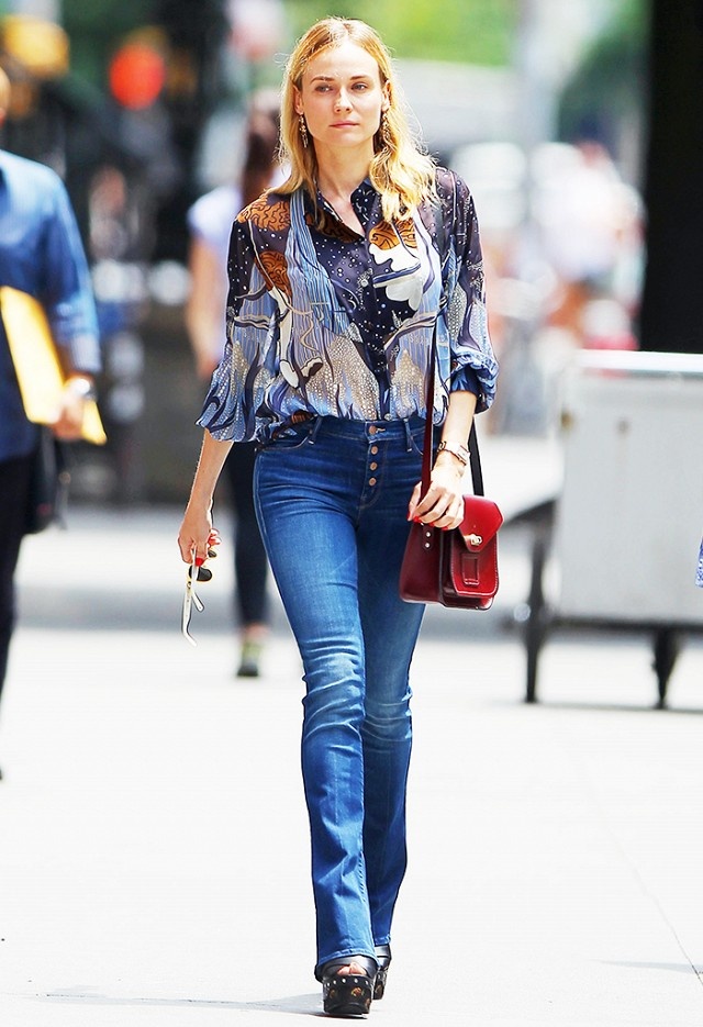 Sao ngoại diện sơ mi họa tiêt mùa thu ảnh 1 Sao ngoai dien so mi hoa tiet mua thu anh 1