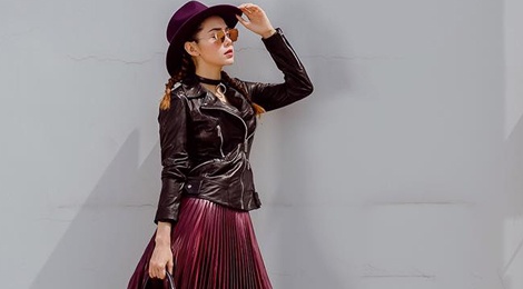 Cach mac vay xep ly mua thu dong cua sao Viet va Hollywood hinh anh