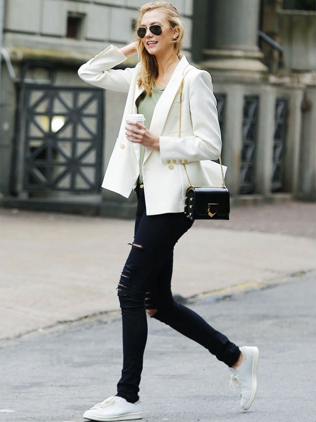 Karlie Kloss diện blazer ảnh 5 Karlie Kloss dien blazer anh 5