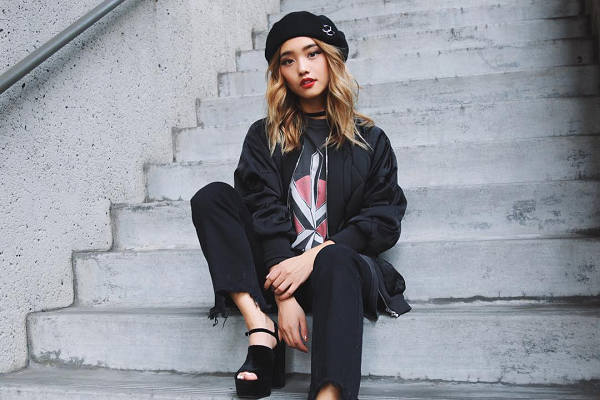 Dien do dong voi sac tram dep nhu fashionista Jenn Im hinh anh