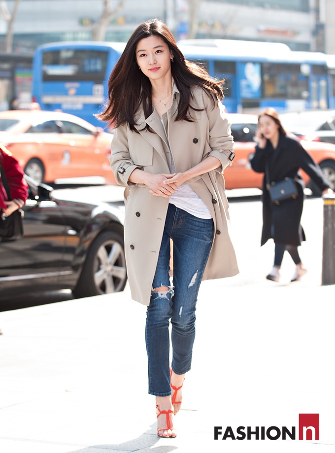 Thoi trang cua Jun Ji Hyun anh 1