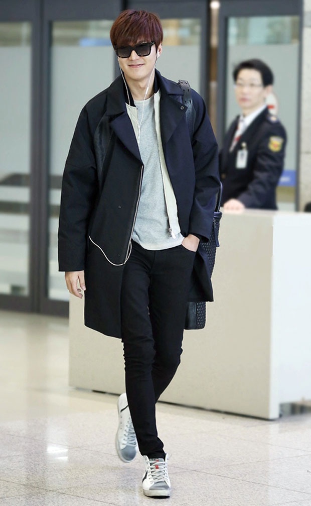 Lee Min Ho mac trench coat anh 6