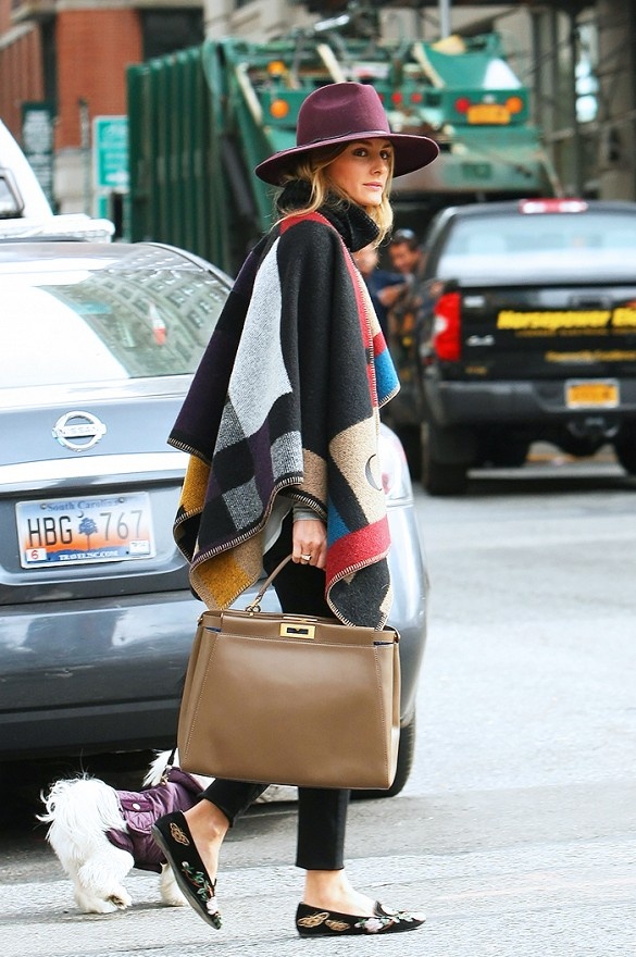 Olivia Palermo diện giày bệt thêu hoa ảnh 5 Olivia Palermo dien giay bet theu hoa anh 5