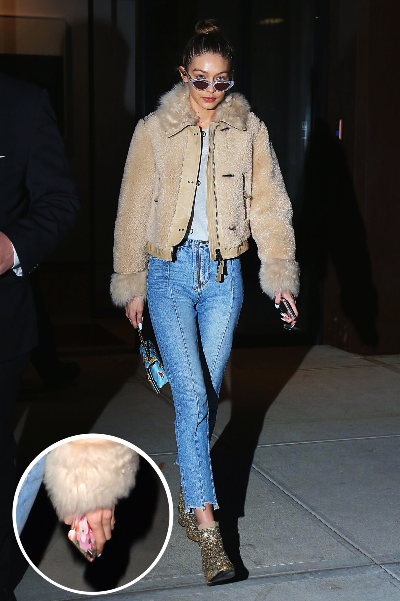 Gigi Hadid diện jean ống lửng ảnh 4 Gigi Hadid dien jean ong lung anh 4