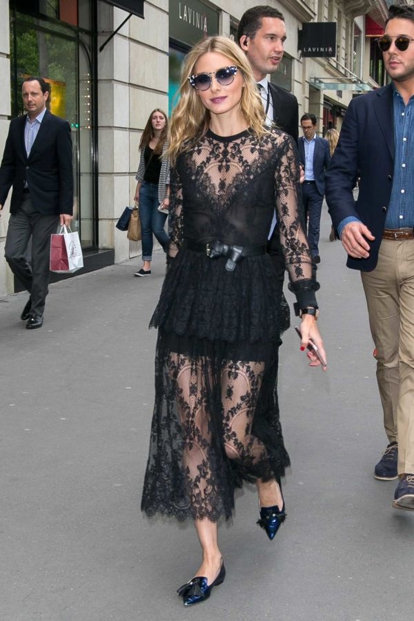 Olivia Palermo diện đầm đen ảnh 6 Olivia Palermo dien dam den anh 6