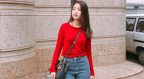 Thoi trang doi thuong cua Hoa hau My Linh hinh anh