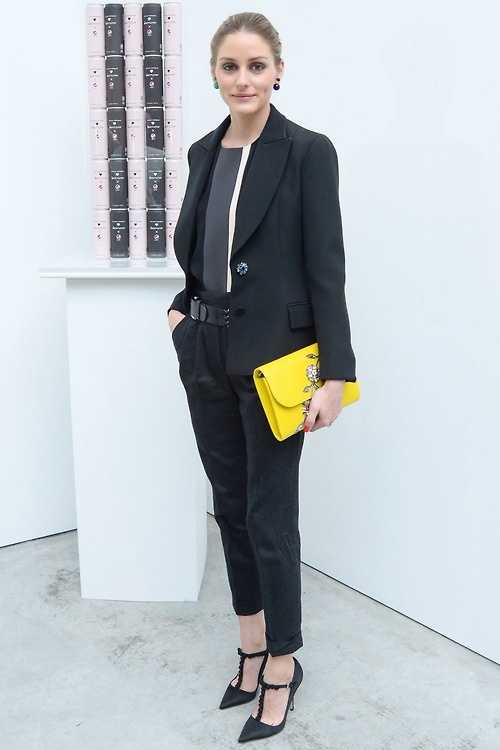 Olivia Palermo mặc quần âu công sở ảnh 3 Olivia Palermo mac quan au cong so anh 3