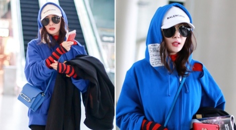 Muon kieu dien ao hoodie cua sao Hoa ngu hinh anh