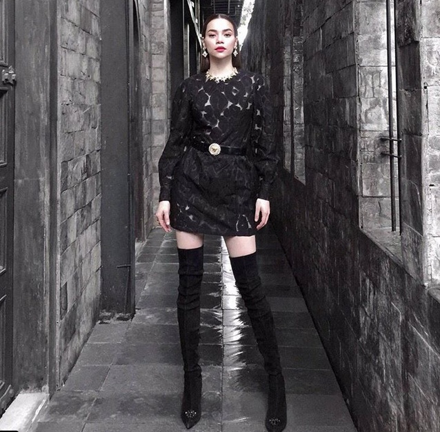 hồ ngọc hà diện trang phục màu đen ảnh 6 ho ngoc ha dien trang phuc mau den anh 6