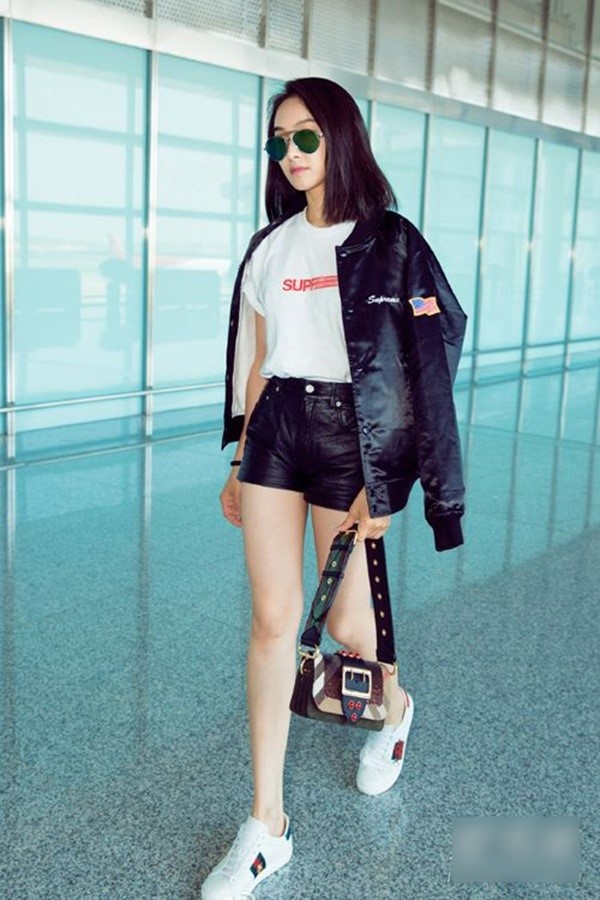 Sao Hoa - Han mac ao khoac bomber anh 3