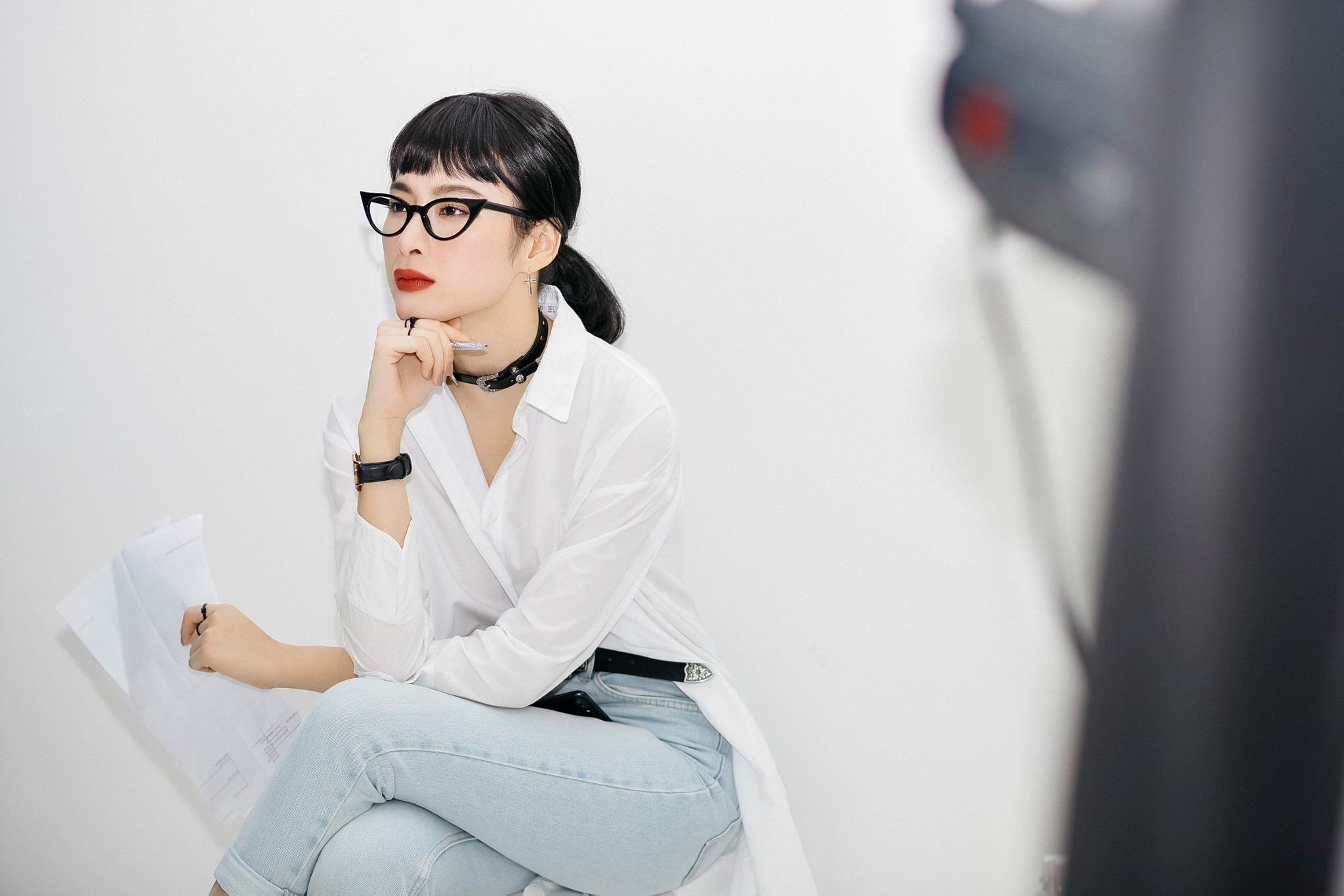 angela phương trinh chuộng áo sơ mi ảnh 1 angela phuong trinh chuong ao so mi anh 1
