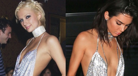 Hinh anh chung minh Kendall Jenner bat chuoc phong cach Paris Hilton hinh anh