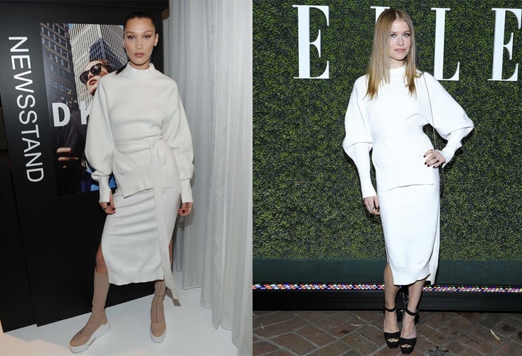 Bella Hadid mac dung hang anh 10