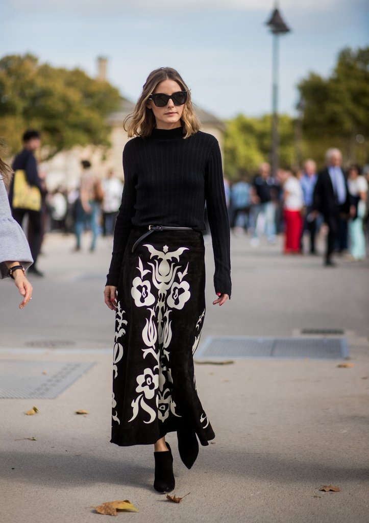 Olivia Palermo diện áo len và chân váy ảnh 3 Olivia Palermo dien ao len va chan vay anh 3
