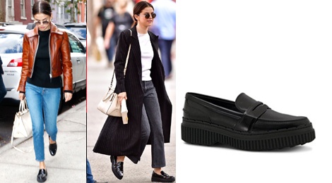 Doi giay gian di duoc Selena Gomez dien moi luc moi noi hinh anh