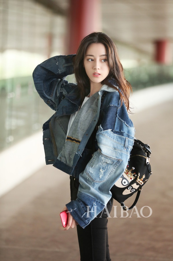 Sao Hoa ngữ diện áo khoác denim ảnh 8 Sao Hoa ngu dien ao khoac denim anh 8