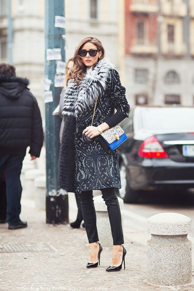 Olivia Palermo diện áo khoác lông ảnh 9 Olivia Palermo dien ao khoac long anh 9
