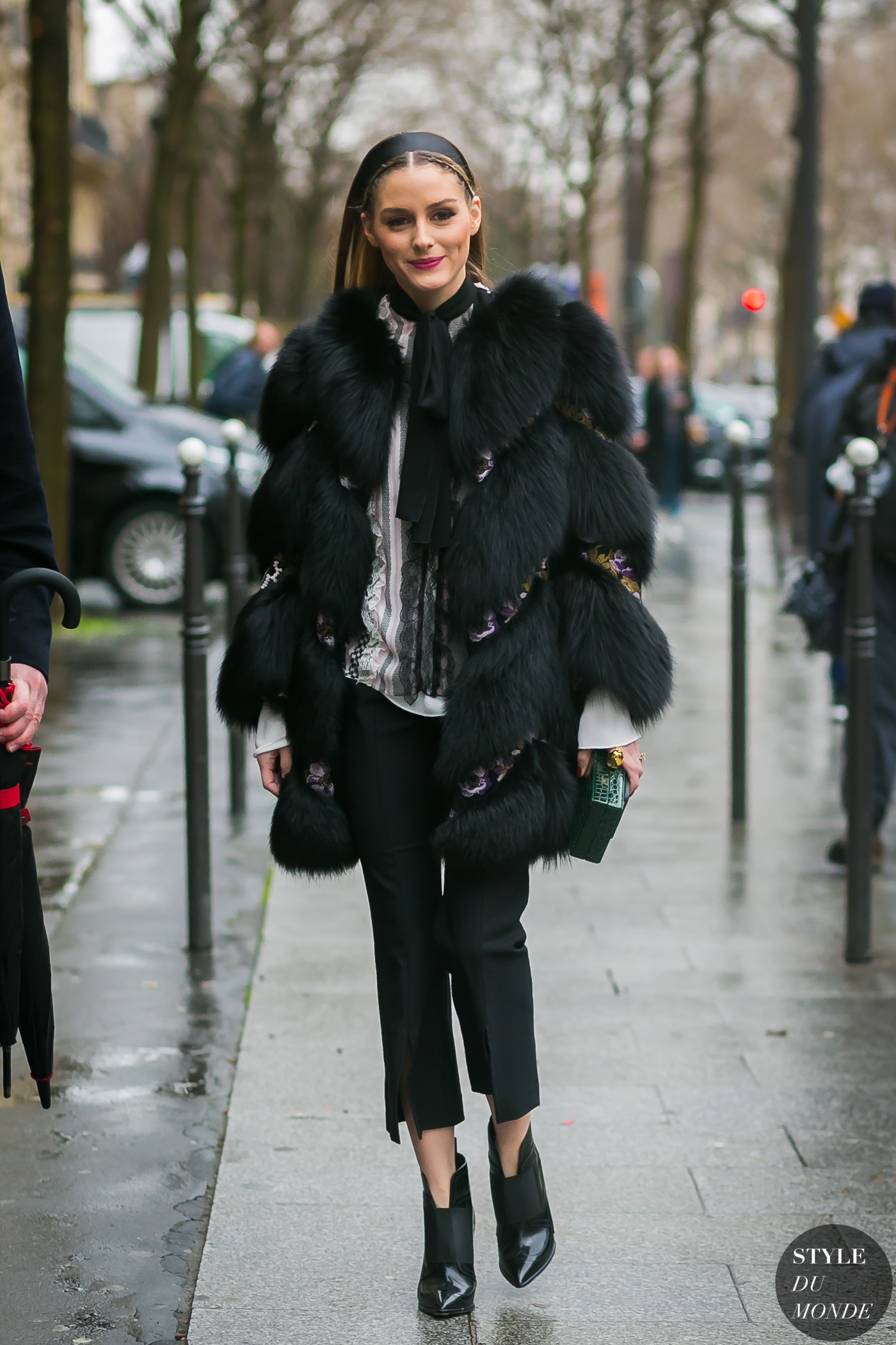 Olivia Palermo diện áo khoác lông ảnh 10 Olivia Palermo dien ao khoac long anh 10