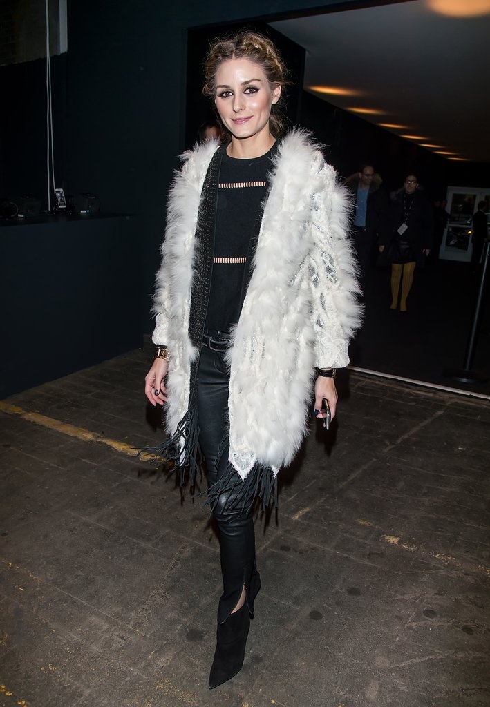 Olivia Palermo diện áo khoác lông ảnh 4 Olivia Palermo dien ao khoac long anh 4
