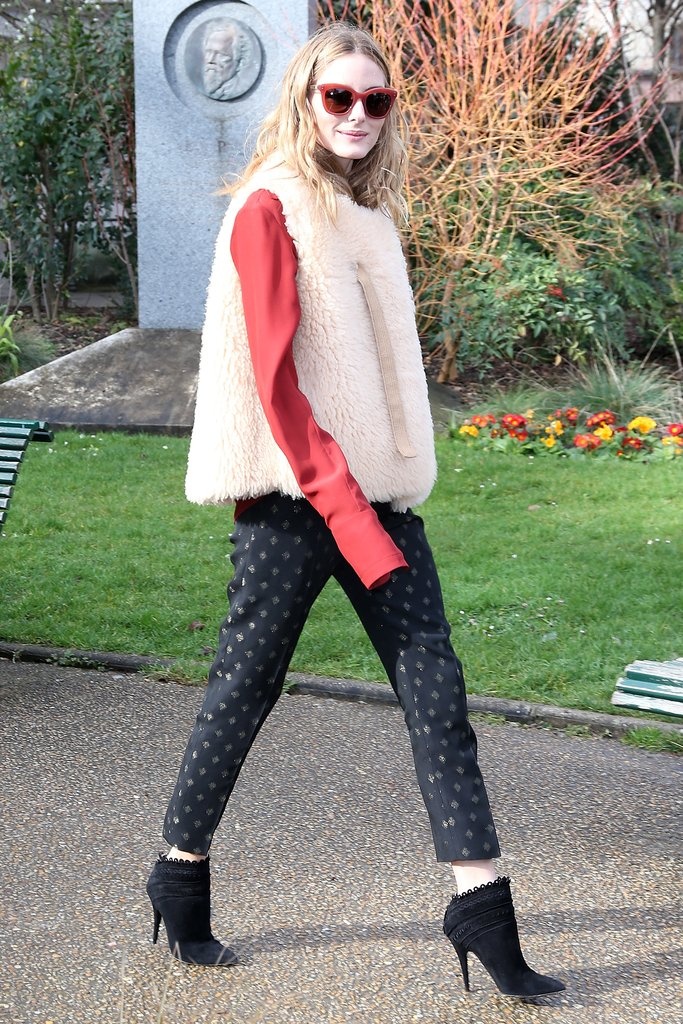 Olivia Palermo diện áo khoác lông ảnh 6 Olivia Palermo dien ao khoac long anh 6