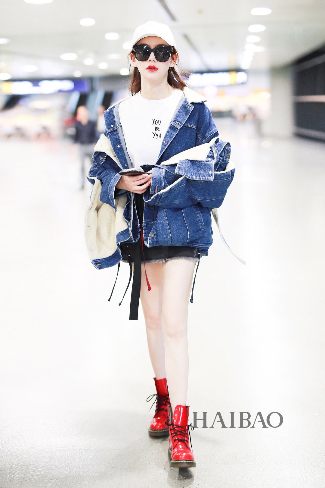 Ao khoac denim lot long anh 1