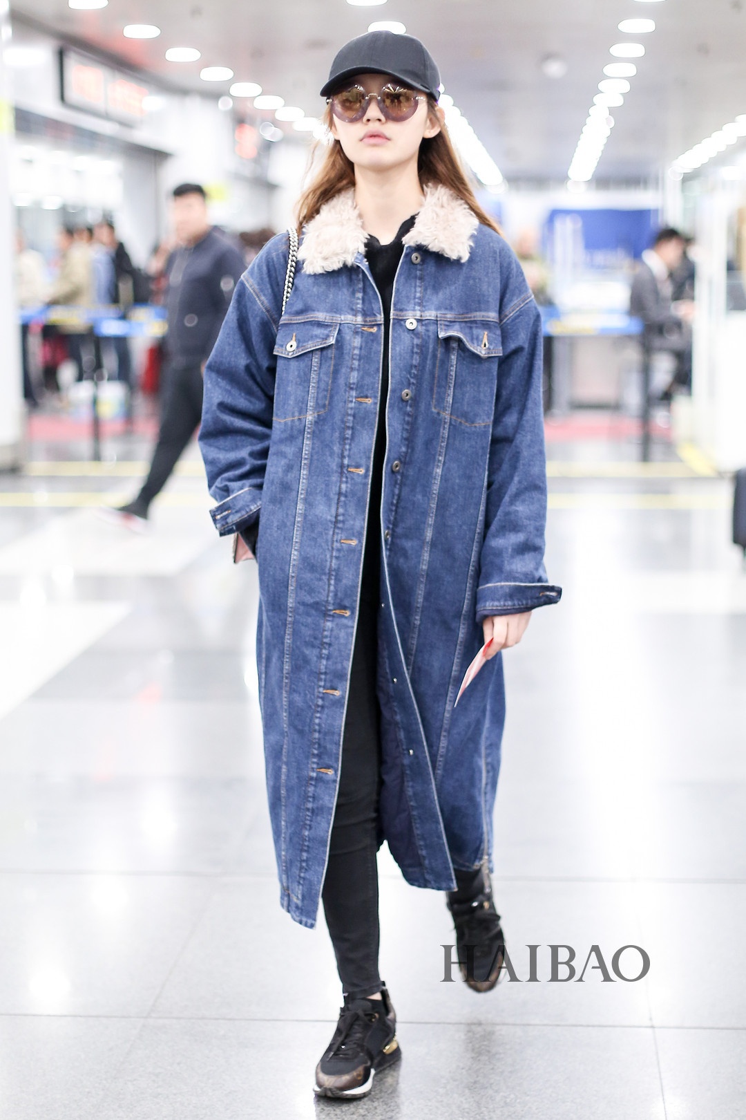 Ao khoac denim lot long anh 3