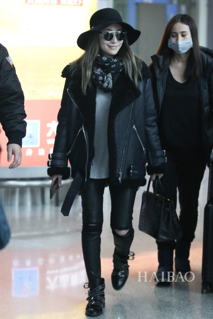 Sao Hoa ngữ mặc quần da ảnh 9 Sao Hoa ngu mac quan da anh 9