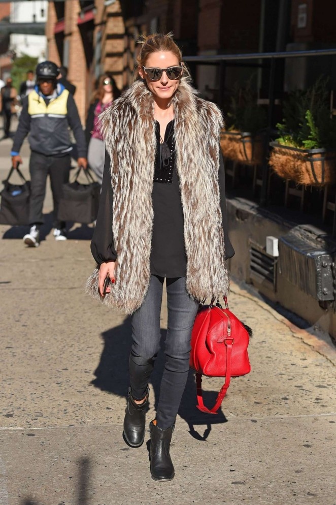 Olivia Palermo diện áo khoác không tay ảnh 13 Olivia Palermo dien ao khoac khong tay anh 13