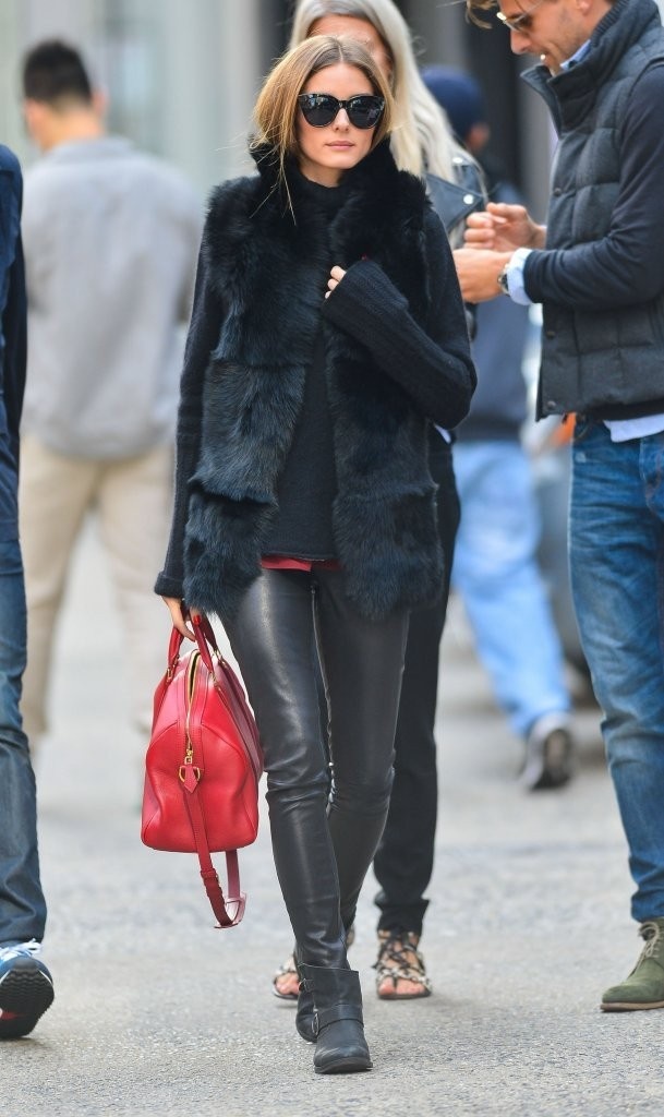 Olivia Palermo diện áo khoác không tay ảnh 7 Olivia Palermo dien ao khoac khong tay anh 7