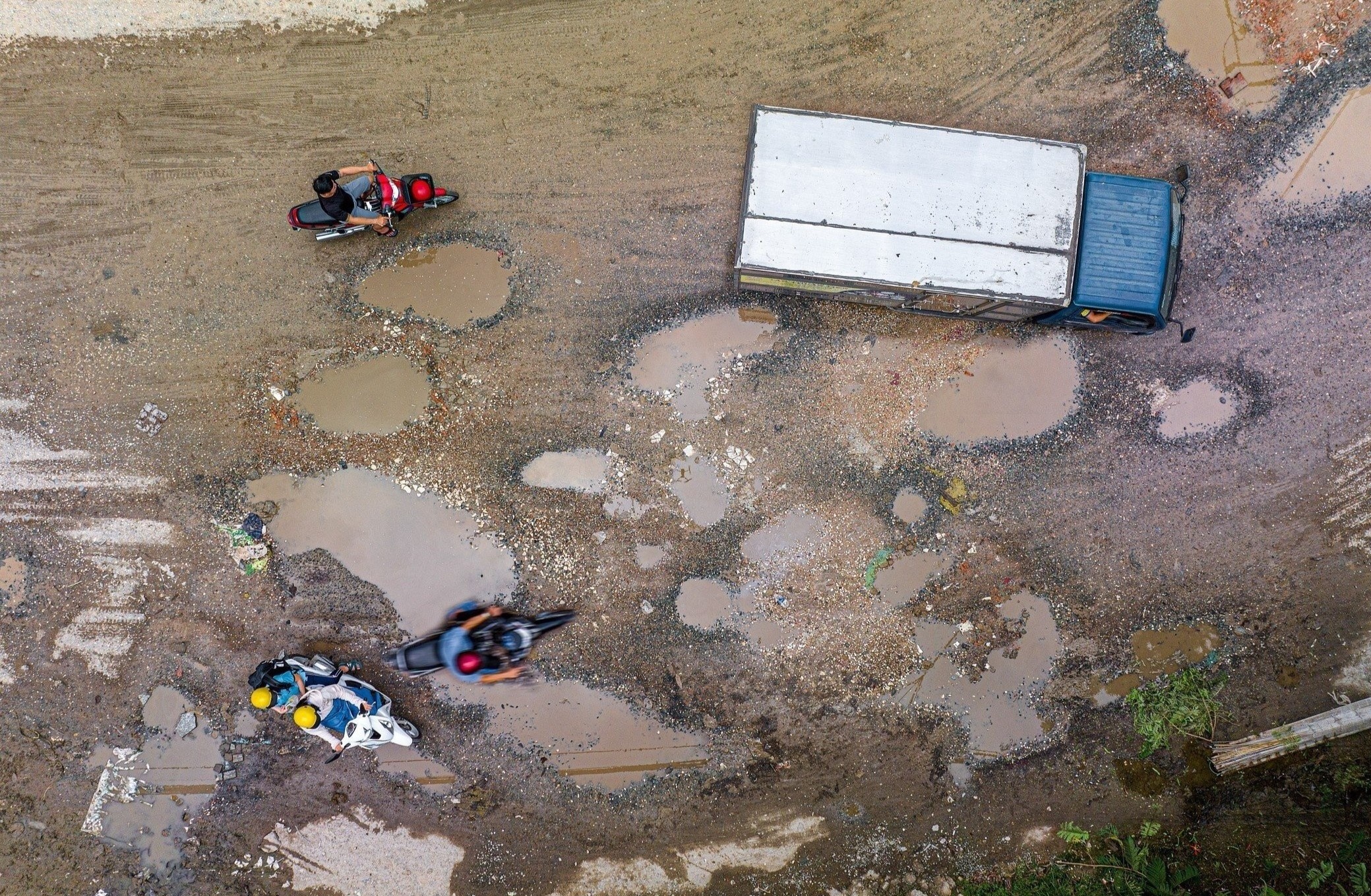 Nhung tuyen duong TP.HCM xuong cap sau khi chu dau tu 'mat hut' hinh anh