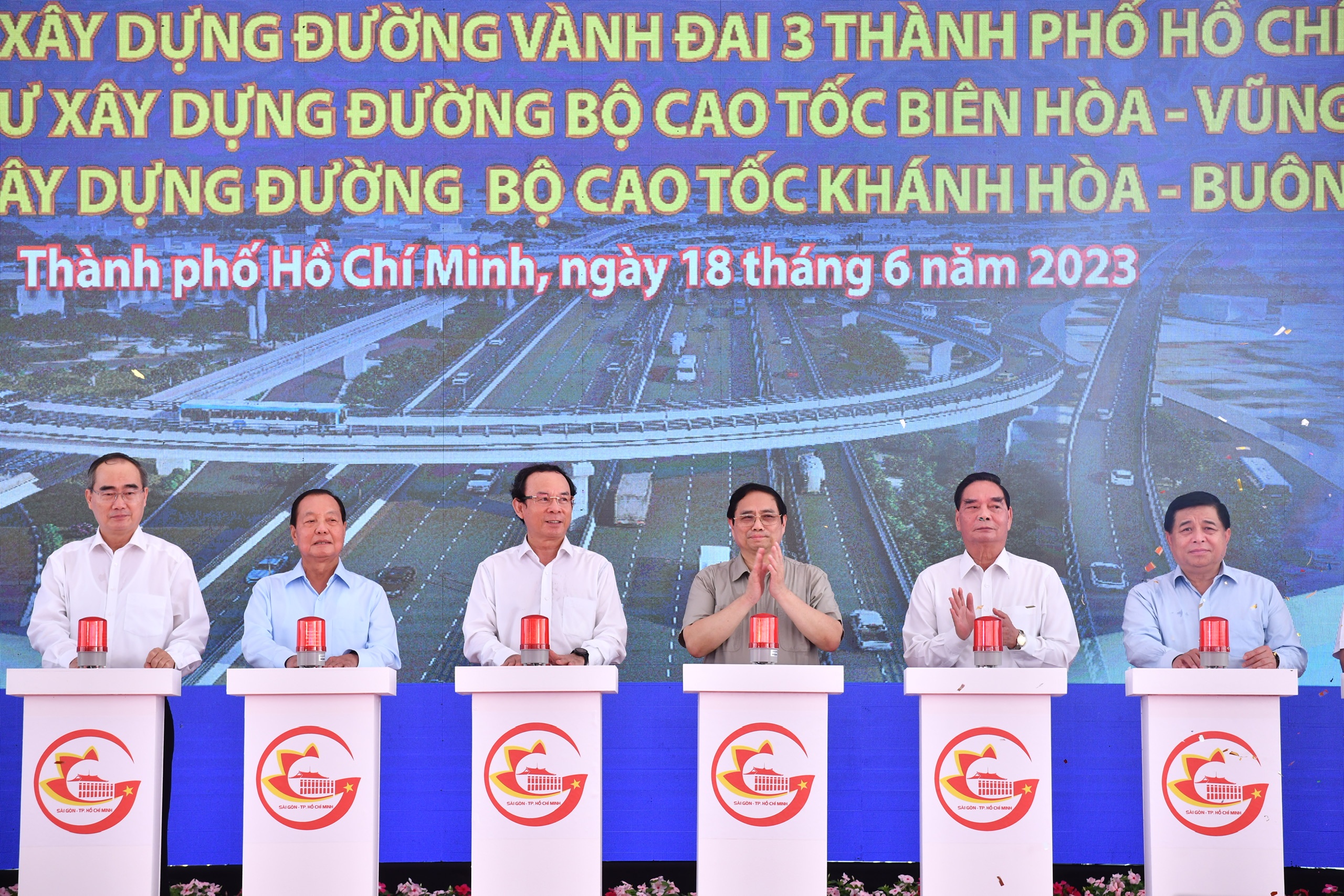 khởi công vành đai 3 ảnh 1 khoi cong vanh dai 3 anh 1