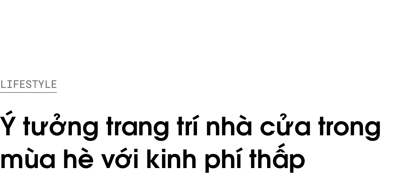 trang tri nha cua voi chi phi thap,  trang tri nha cho mua he,  lam moi khong gian anh 1