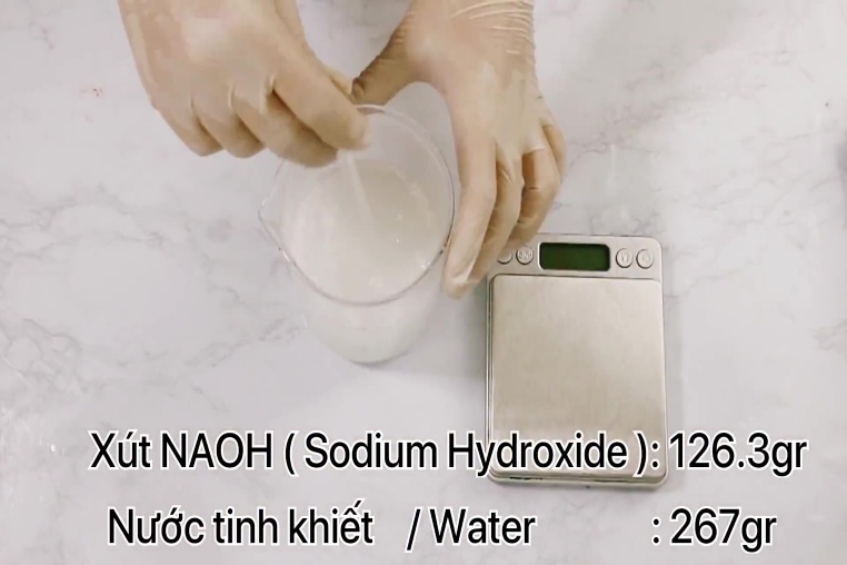xà phòng rửa chén, tự làm xà phòng rửa chén, dầu dừa, diy ảnh 2 xa phong rua chen, tu lam xa phong rua chen, dau dua, diy anh 2