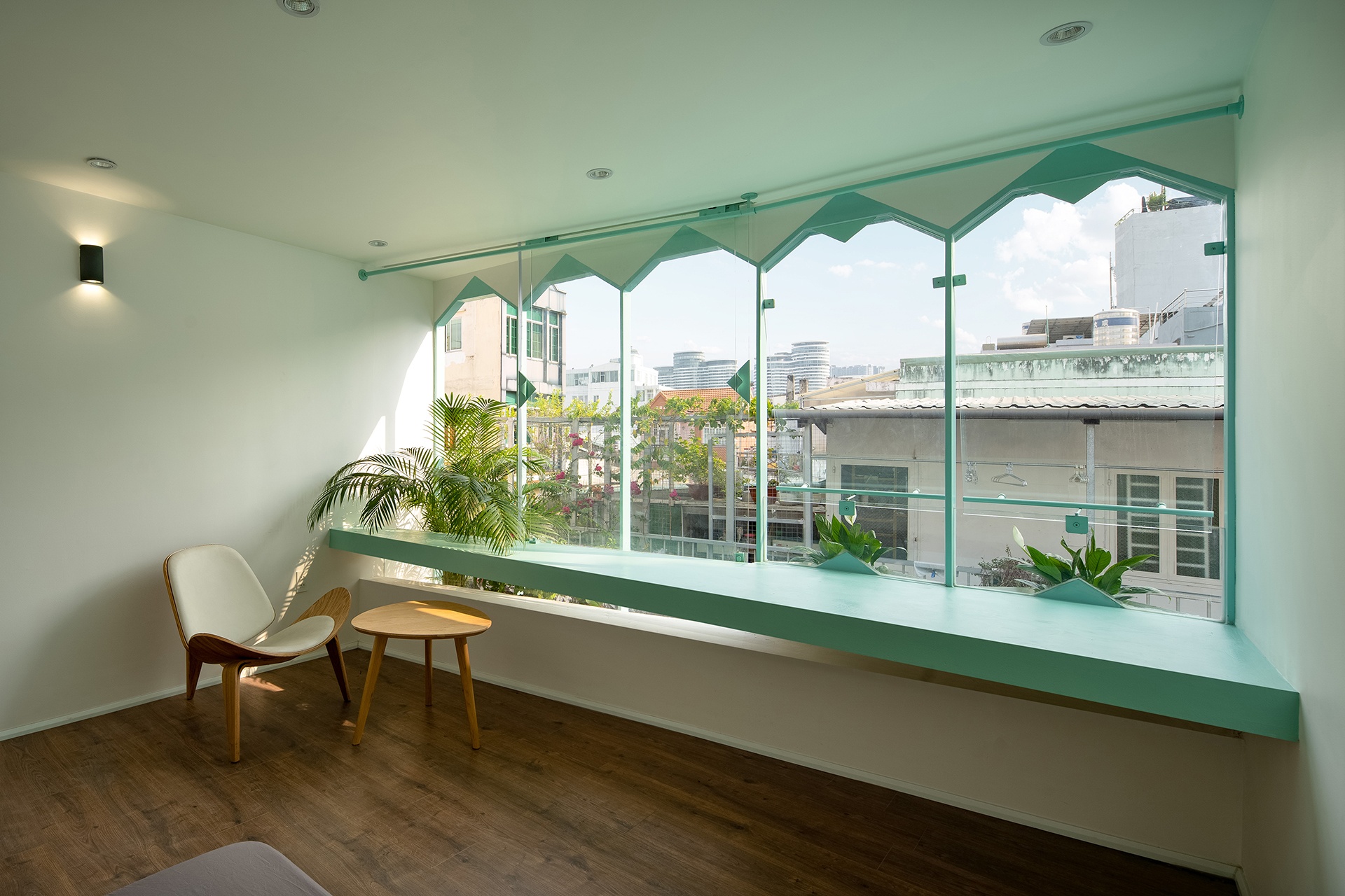 nhà trong hẻm, nhà phong cách hiện đại ảnh 10 nha trong hem, nha phong cach hien dai anh 10