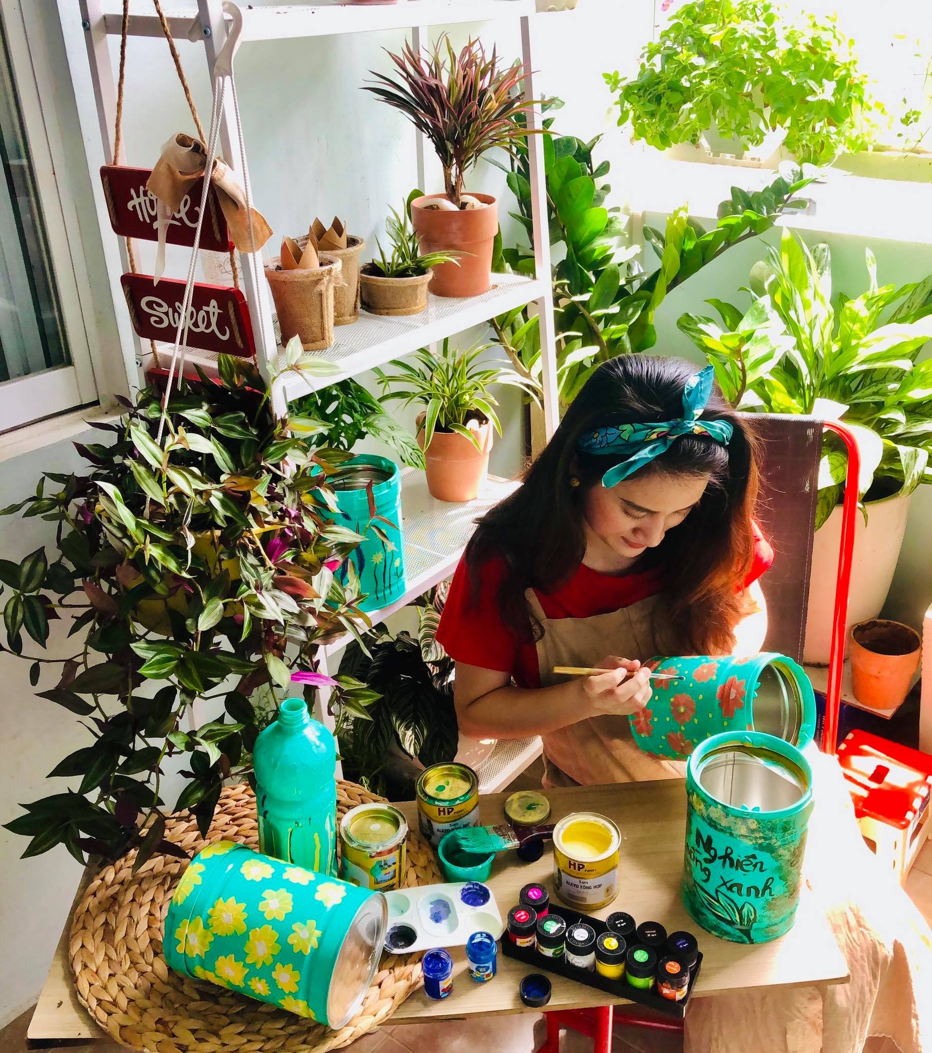 cham soc cay,  do tai che anh 5