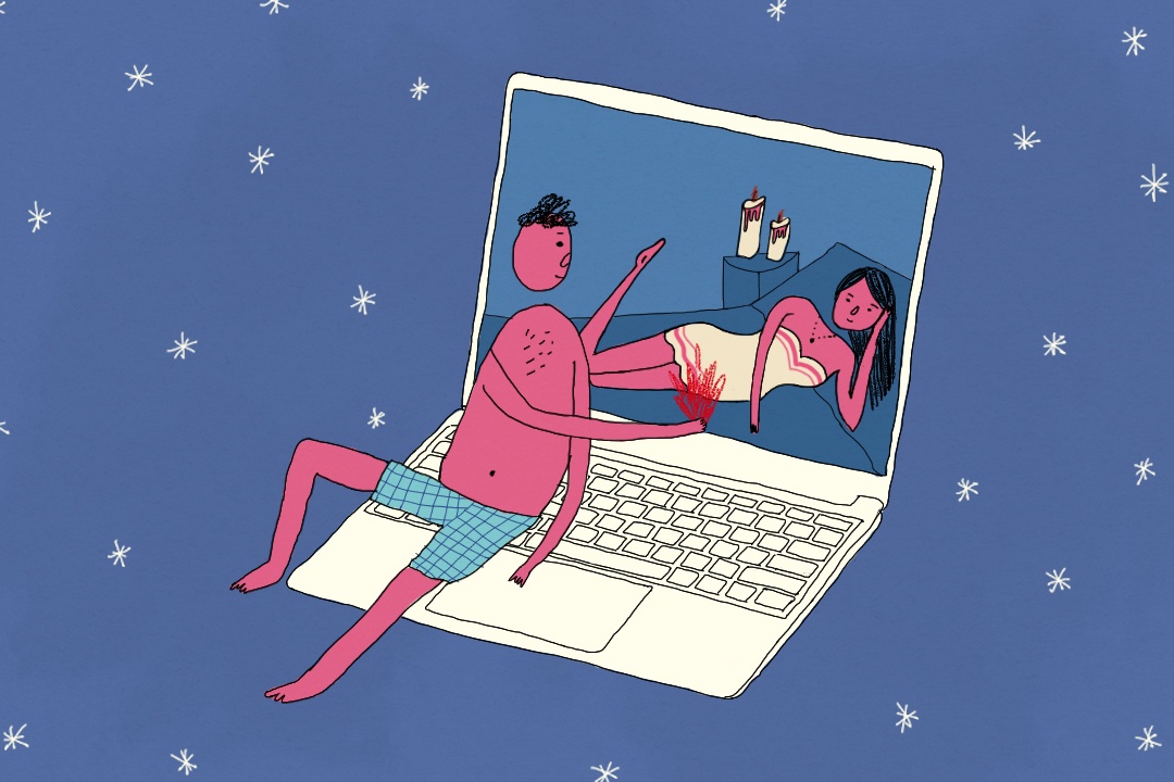 Cyber sex an toan trong gian cach hinh anh