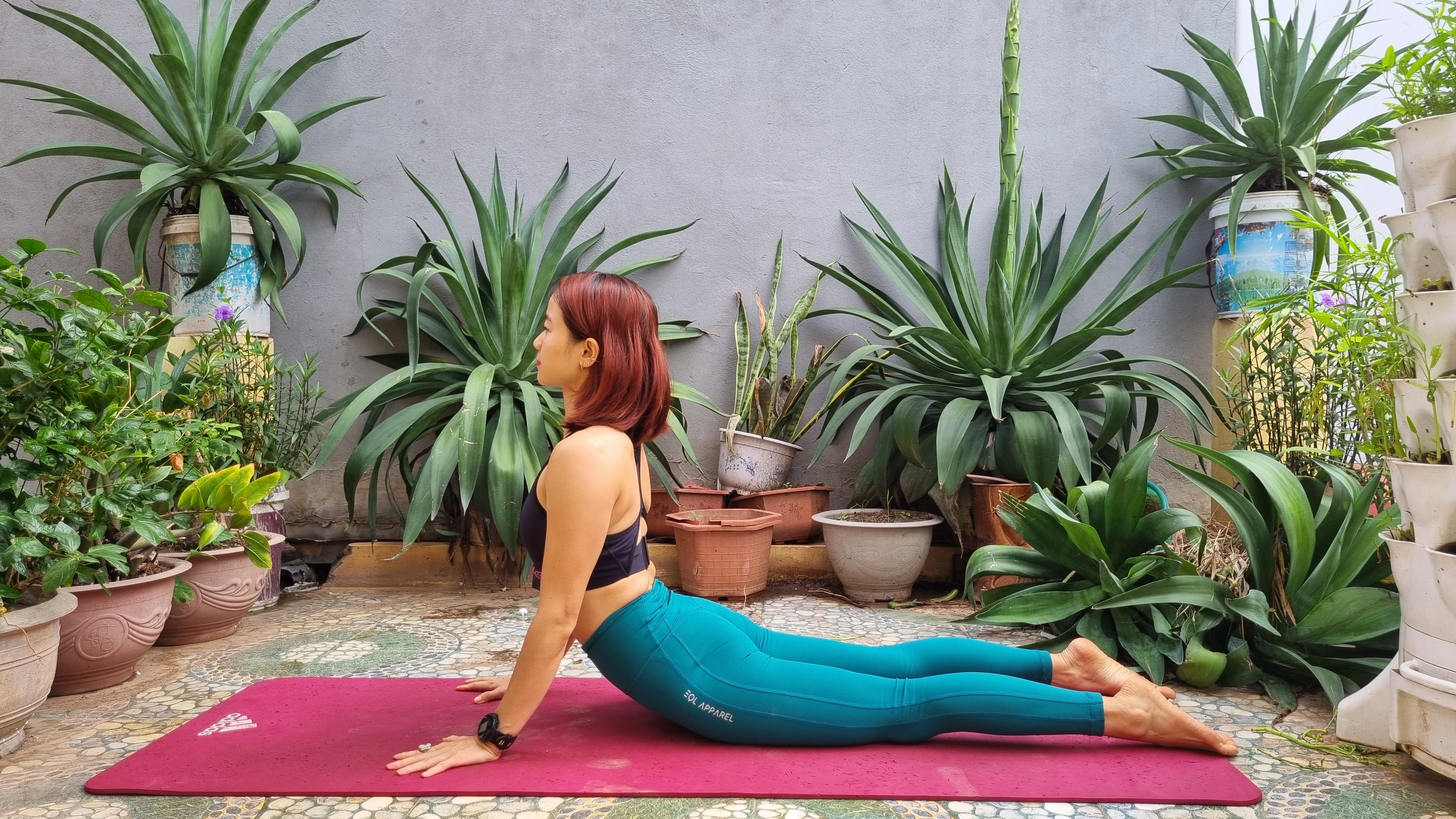 tap luyen tai nha,  pilates,  bai tap giup giam dau moi anh 3