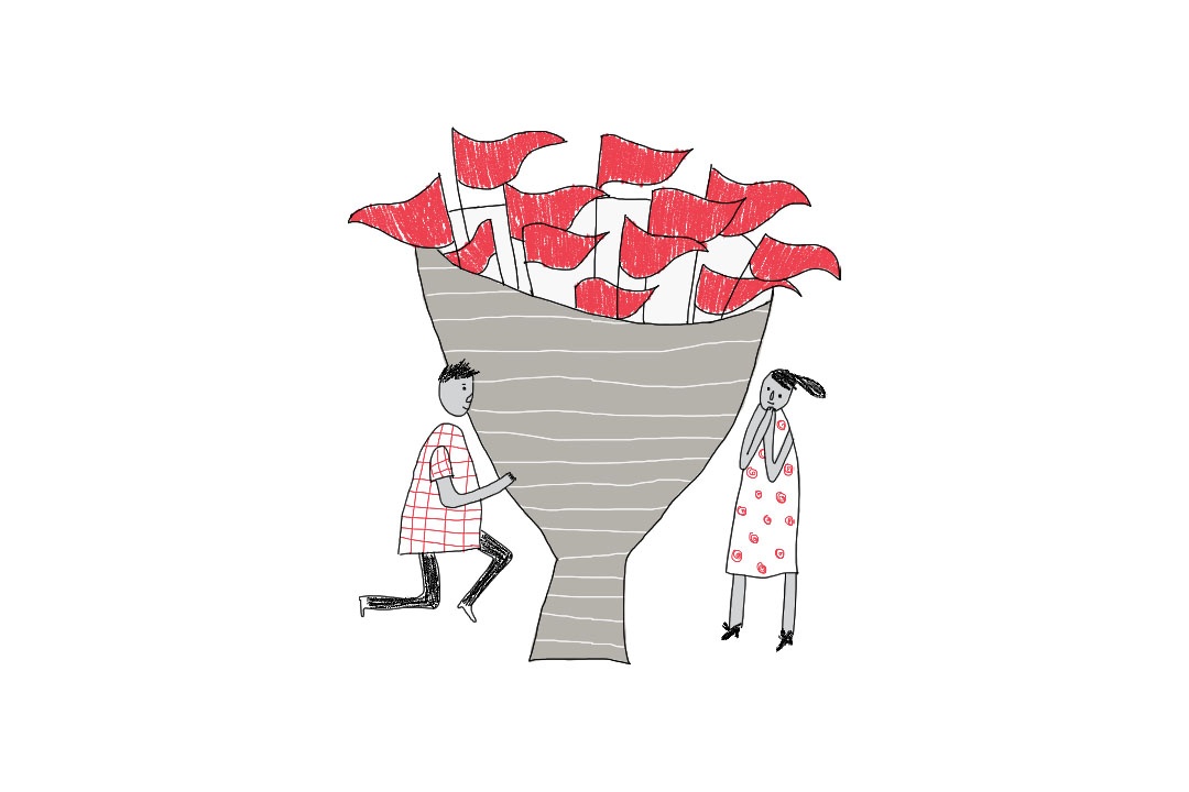 mối quan hệ không lành mạnh,  red flag ảnh 1 moi quan he khong lanh manh,  red flag anh 1