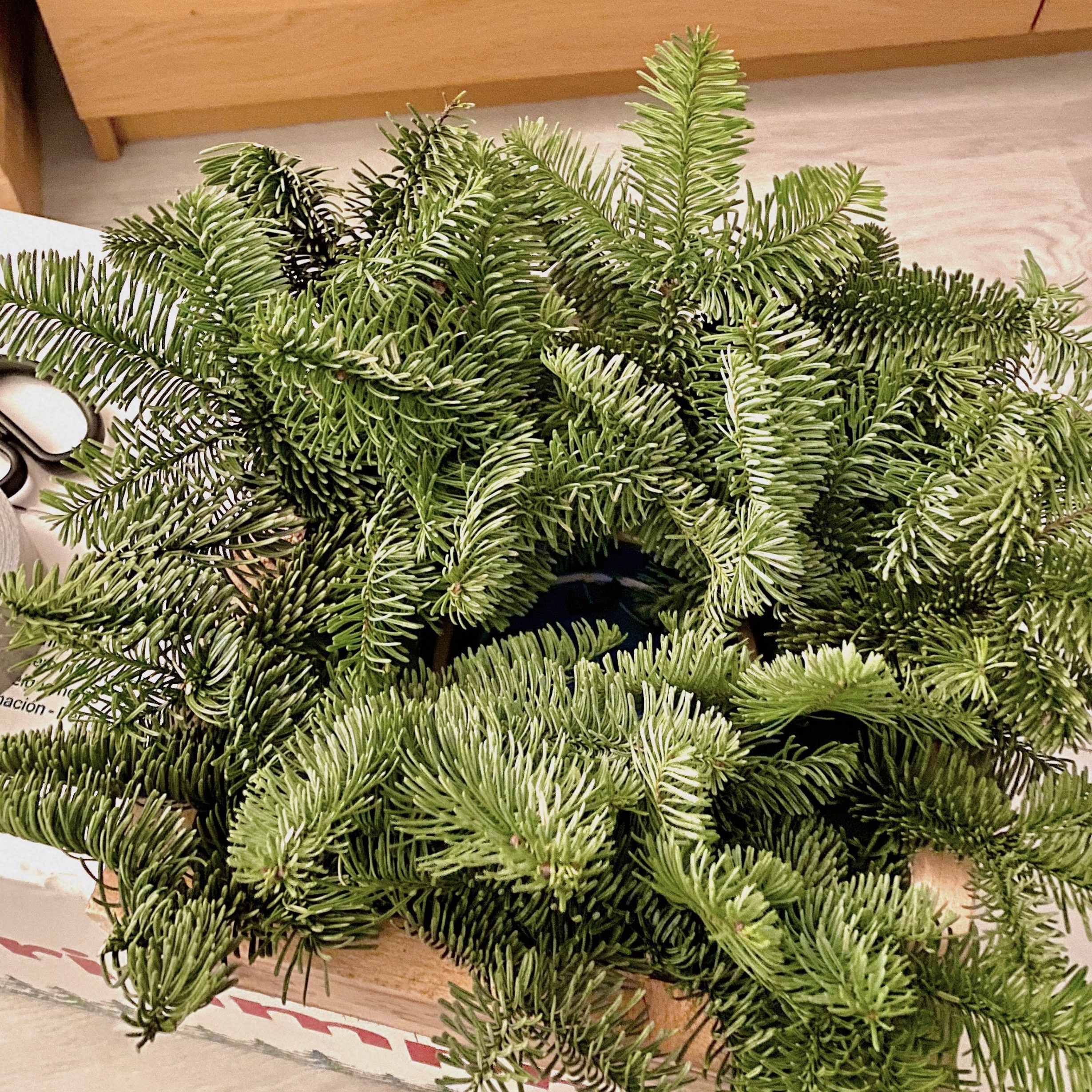 tu lam table centrepiece,  lam table centrepiece cho giang sinh anh 7