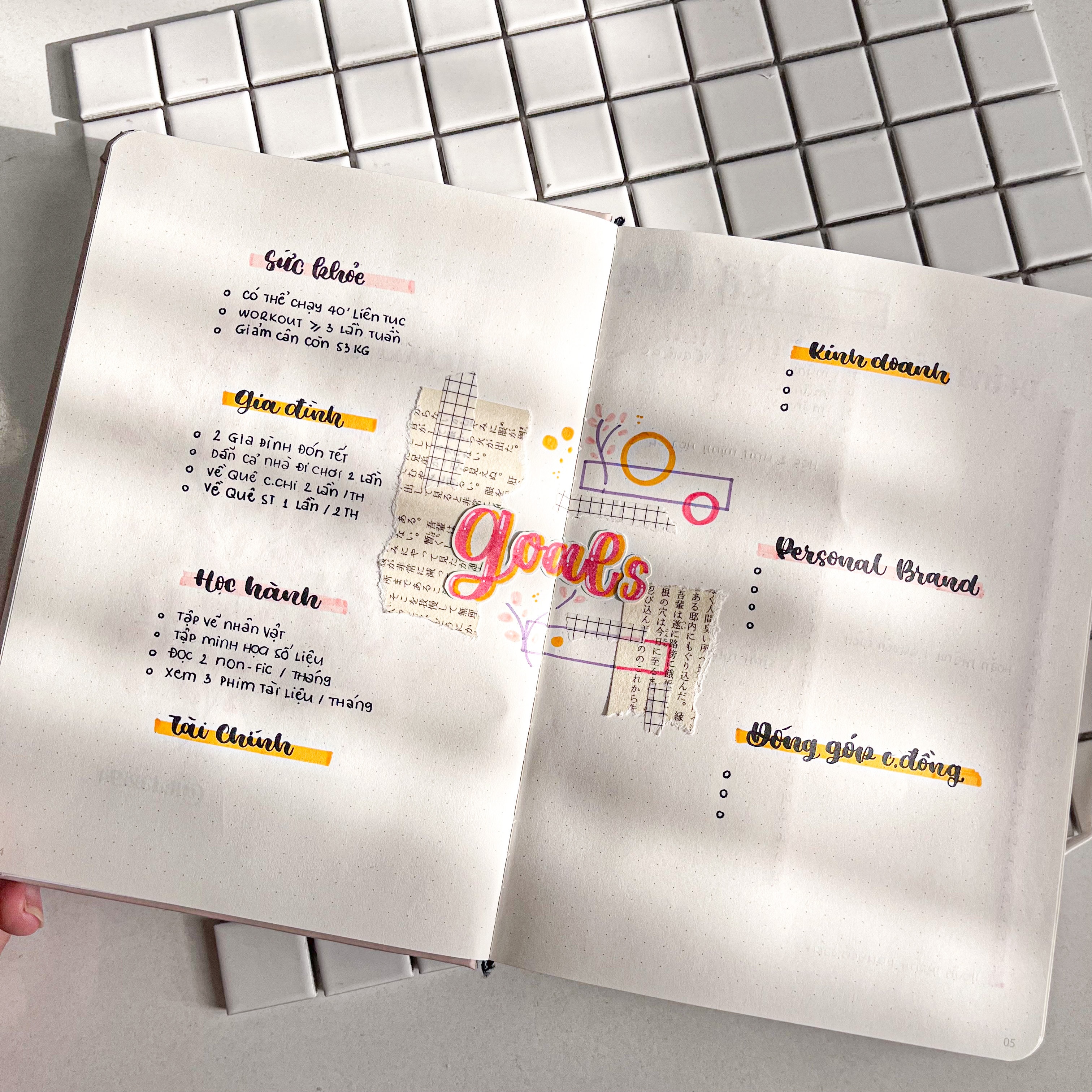 gợi ý làm bullet journal, bullet journal 2022, chuẩn bị bullet journal cho năm 2022 ảnh 7 goi y lam bullet journal, bullet journal 2022, chuan bi bullet journal cho nam 2022 anh 7