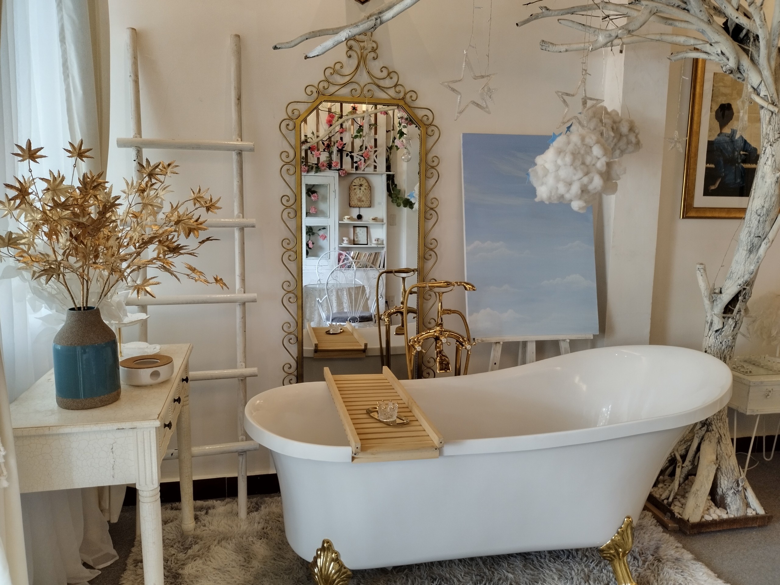 trang tri phong tro,  kinh nghiem trang tri phong tro,  tu trang tri phong tro,  trang tri phong theo phong cach Shabby Chic,  trang tri phong theo phong cach Romance Vintage anh 11