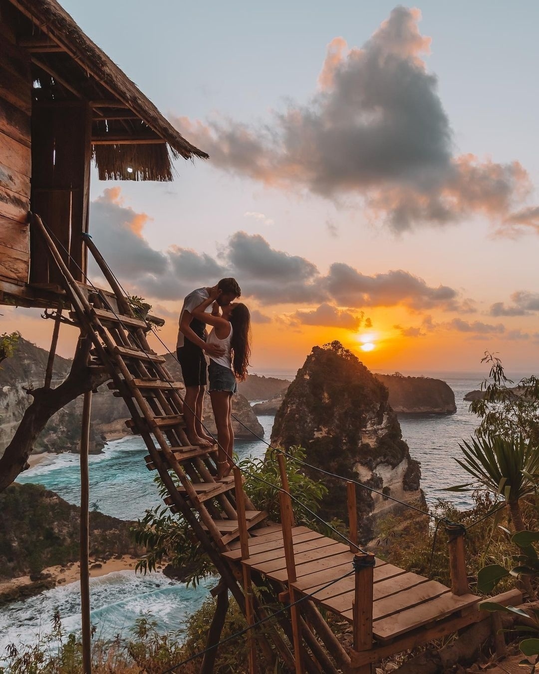 Mat trai cua nhung ngoi nha tren cay o Nusa Penida,  nha tren cay o Nusa Penida,  treehouse o Nusa anh 2