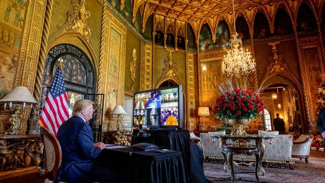 Bên trong khu nghỉ dưỡng bị khám xét của Donal Trump,  resort của Donal Trump,  Khu nghỉ dưỡng Mar-a-Lago ảnh 5 Ben trong khu nghi duong bi kham xet cua Donal Trump,  resort cua Donal Trump,  Khu nghi duong Mar-a-Lago anh 5