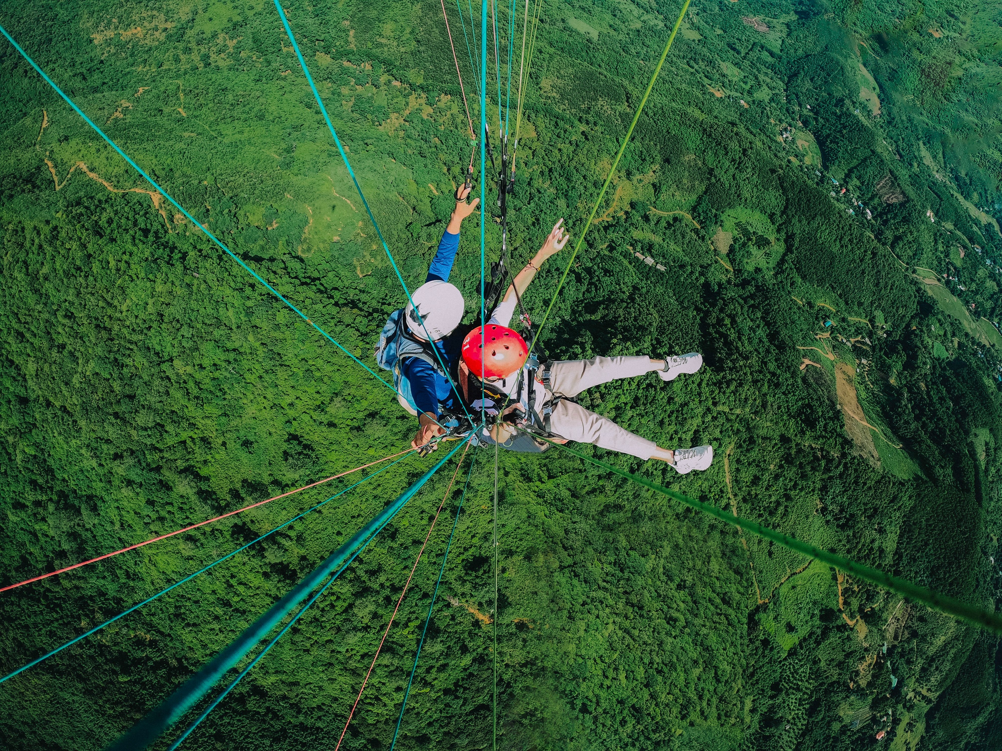 Lan dau di nhay du o Hoa Binh hinh anh